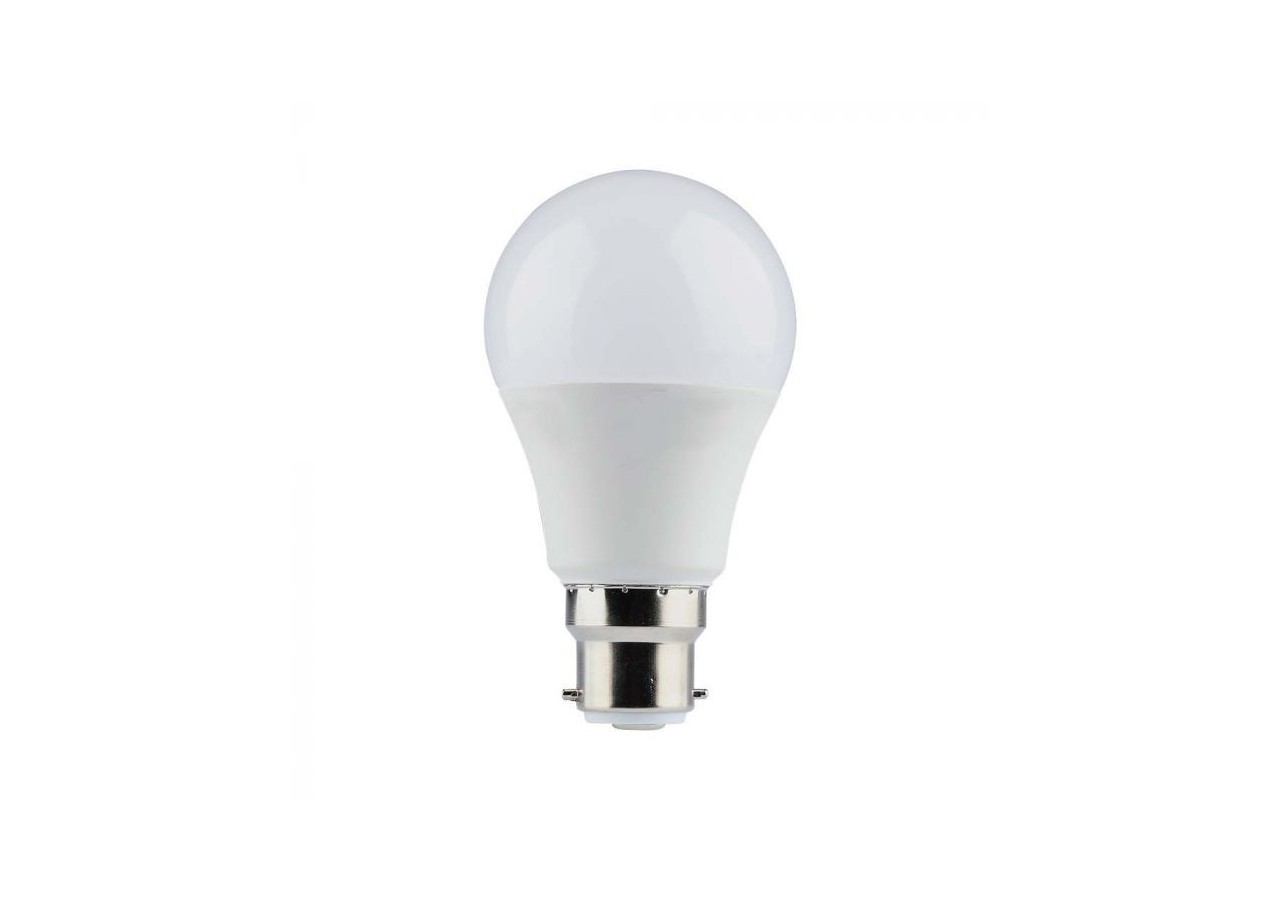 Vt-259d 8.5w a60 ampoule en plastique puce samsung 3000k b22 à intensité variable- 21852 - V-tac