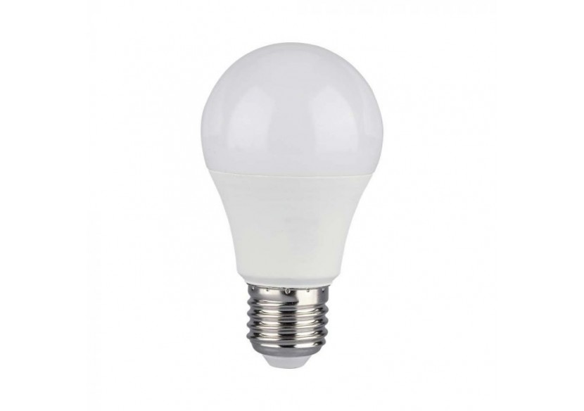 Vt-211 10,5w a60 ampoule led en plastique puce samsung 6500k e27- 21179 - V-tac