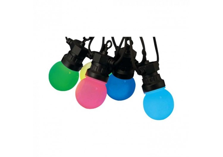 Vt-713s 0.5 w/ampoule guirlande lumineuse led télécommande prise ue ensemble rvb- 23159 - V-tac