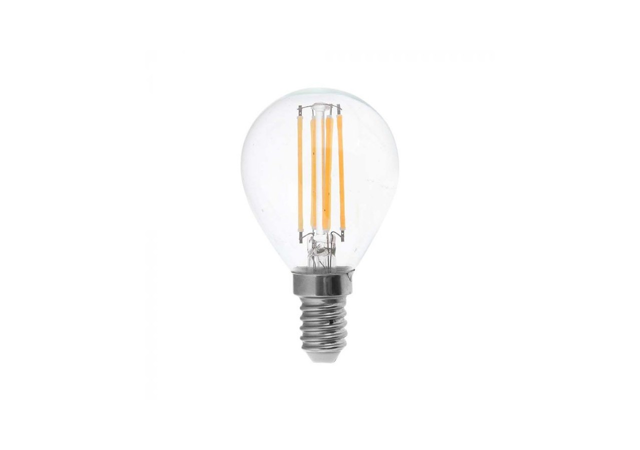 Ampoule à filament Vt-2604 4w p45, couvercle transparent, gradation de puissance en 3 étapes, 3000k e14- 6846 - V-tac