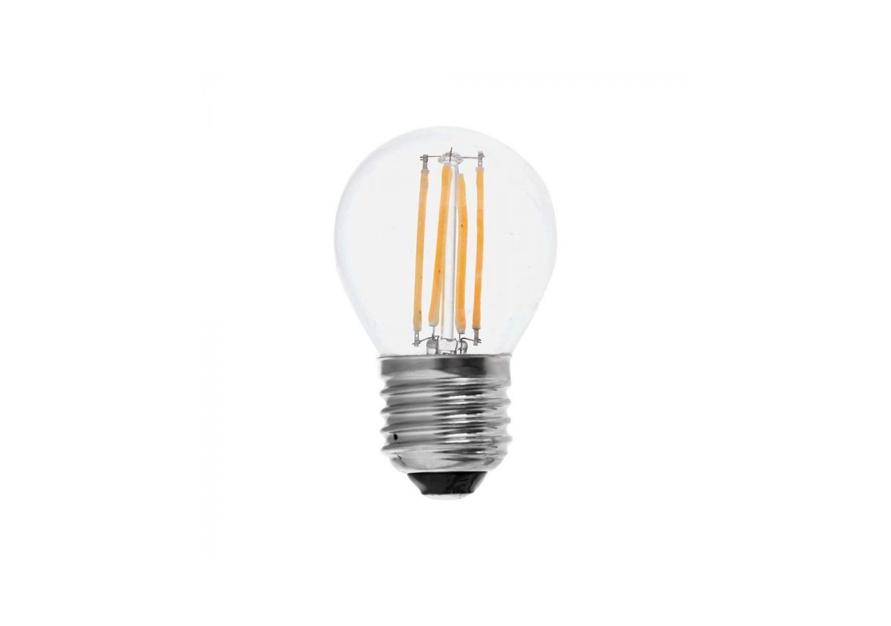 Ampoule à filament Vt-2704 4w G45, couvercle transparent, gradation de puissance en 3 étapes, 3000k e27- 6847 - V-tac