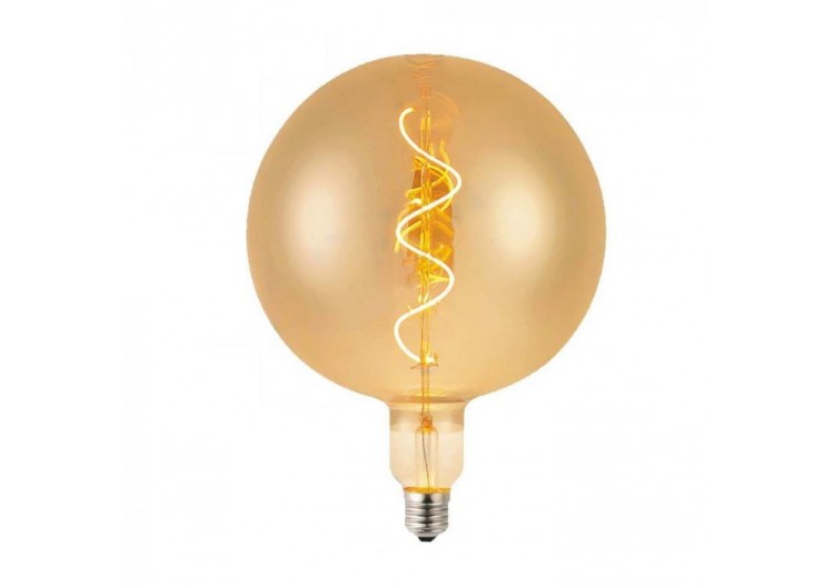 Ampoule à filament spiralé Vt-2270 4w G200, verre ambré 2700k- 23169 - V-tac