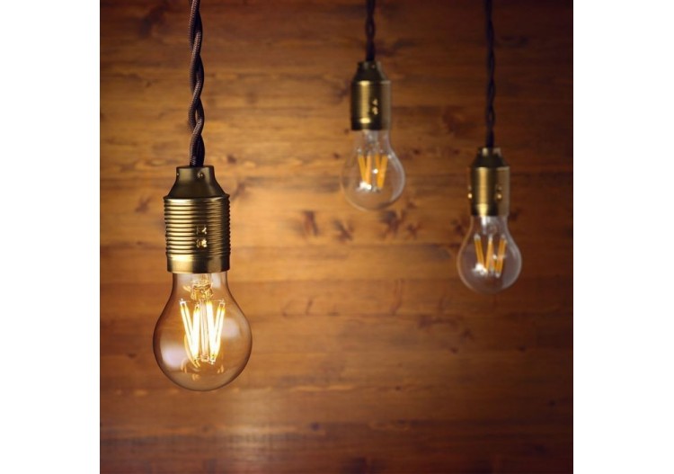 Vt-2133 Ampoule à filament LED A70 12,5 W en verre transparent avec 6400 K E27- 7460 - V-tac