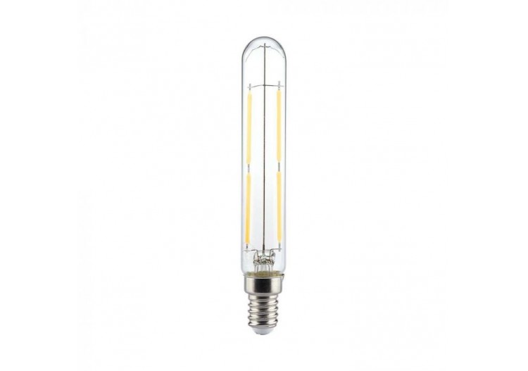 Vt-2204 4w led t20 ampoule à filament led verre clair 3000k e14- 212701 - V-tac