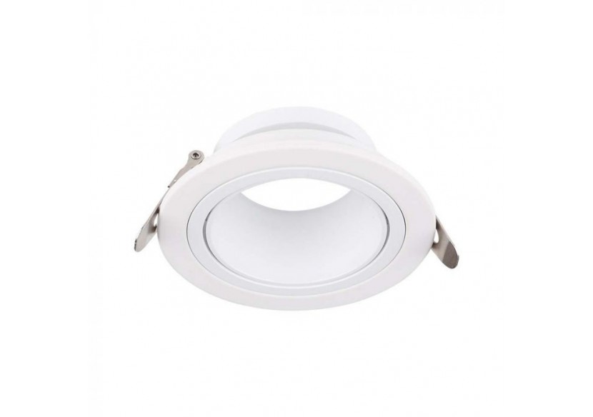 Vt-438 projecteurs fer+pc blanc+blanc- 10296 - V-tac