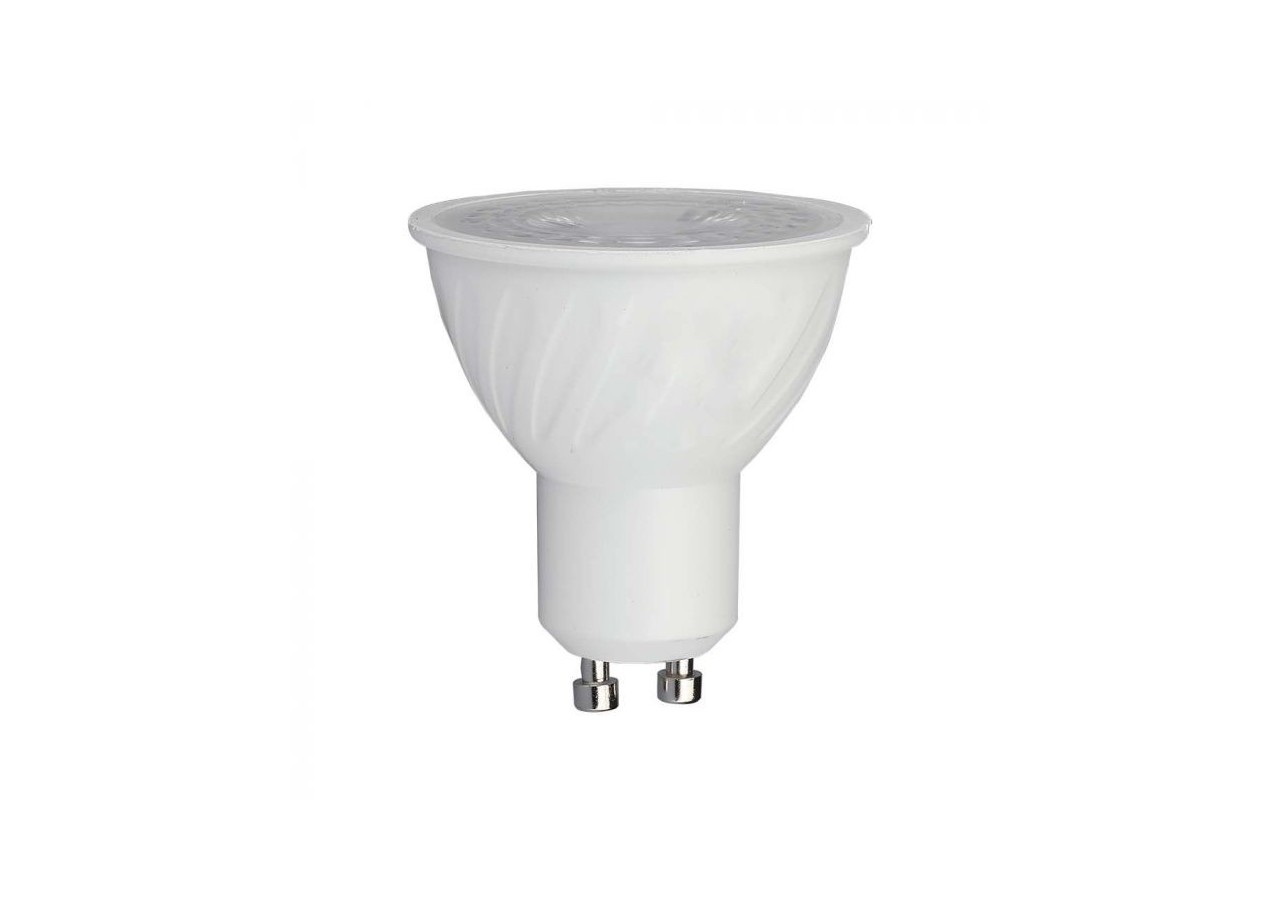 Projecteur en plastique ondulé Vt-247 6w gu10 avec puce Samsung 6500k 110'd- 21194 - V-tac