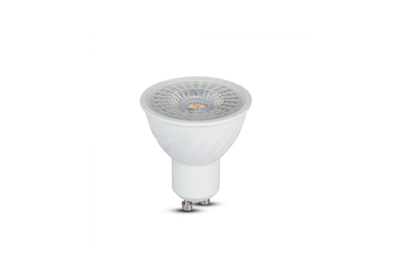 Projecteur en plastique ondulé Vt-247d 6w gu10, puce Samsung 4000k 110'd, intensité variable- 21199 - V-tac