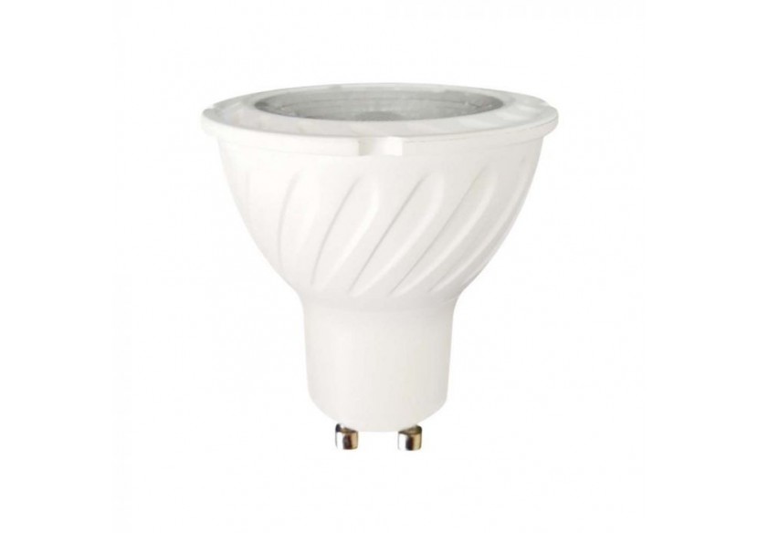 Projecteur en plastique Vt-277 6w gu10 smd avec lentille-puce Samsung 3000k- 21165 - V-tac