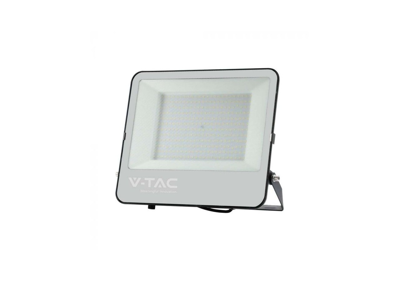 Vt-44206 Projecteur LED 200w 6500k corps noir verre gris 160lm/w- 10365 - V-tac