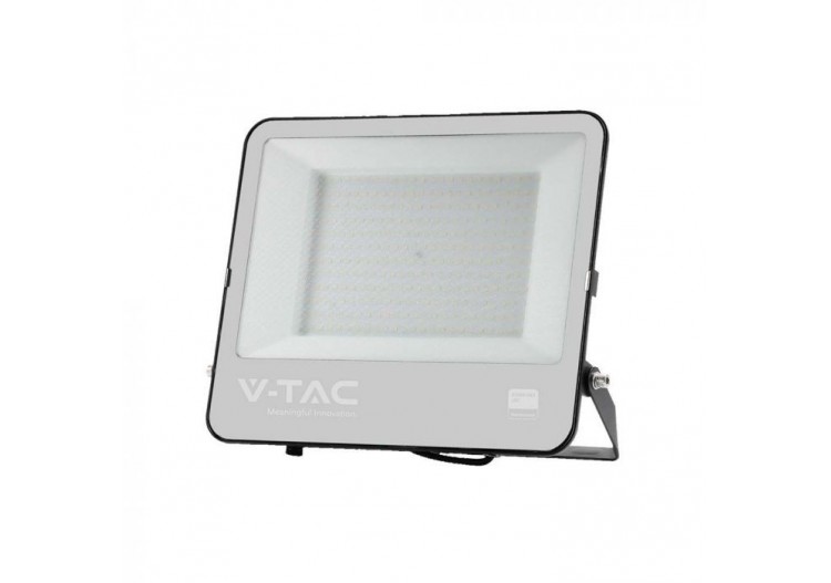 Vt-44205 Projecteur LED 200w 6500k corps noir verre gris 185lm/w- 9897 - V-tac