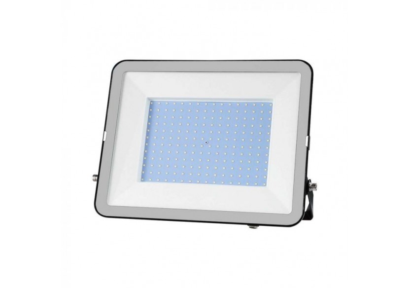 Vt-44200 200w projecteur puce samsung 1m câble 6500k corps noir verre gris- 10028 - V-tac