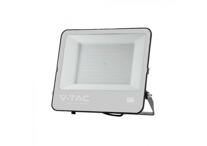 Vt-44201 projecteur 200w avec puce samsung 6500k corps noir verre gris (135lm/w)- 8849 - V-tac