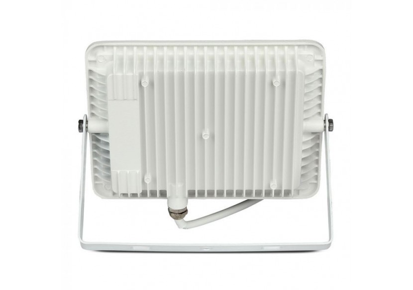 Projecteur SMD Vt-50-1 50w, puce Samsung et câble 1m, corps blanc 6400k- 952 - V-tac