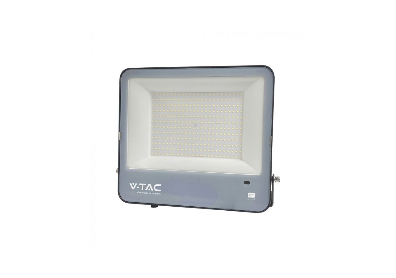 Vt-44153 150w capteur photocellule projecteur-puce Samsung 1m fil 4000k corps noir 135lm/w- 23192 - V-tac