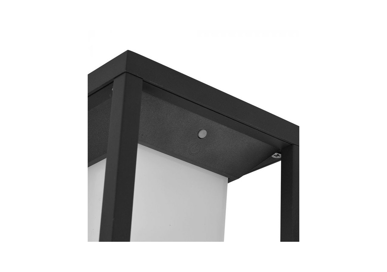 Applique murale solaire LED Vt-77 2w avec puce LED Samsung corps gris 3000k- 784 - V-tac