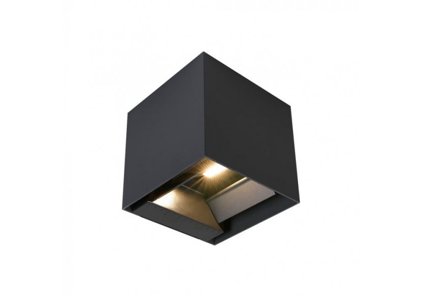 Vt-11109 9w cob led applique murale solaire avec capteur pir 4000k corps noir ip65- 11885 - V-tac