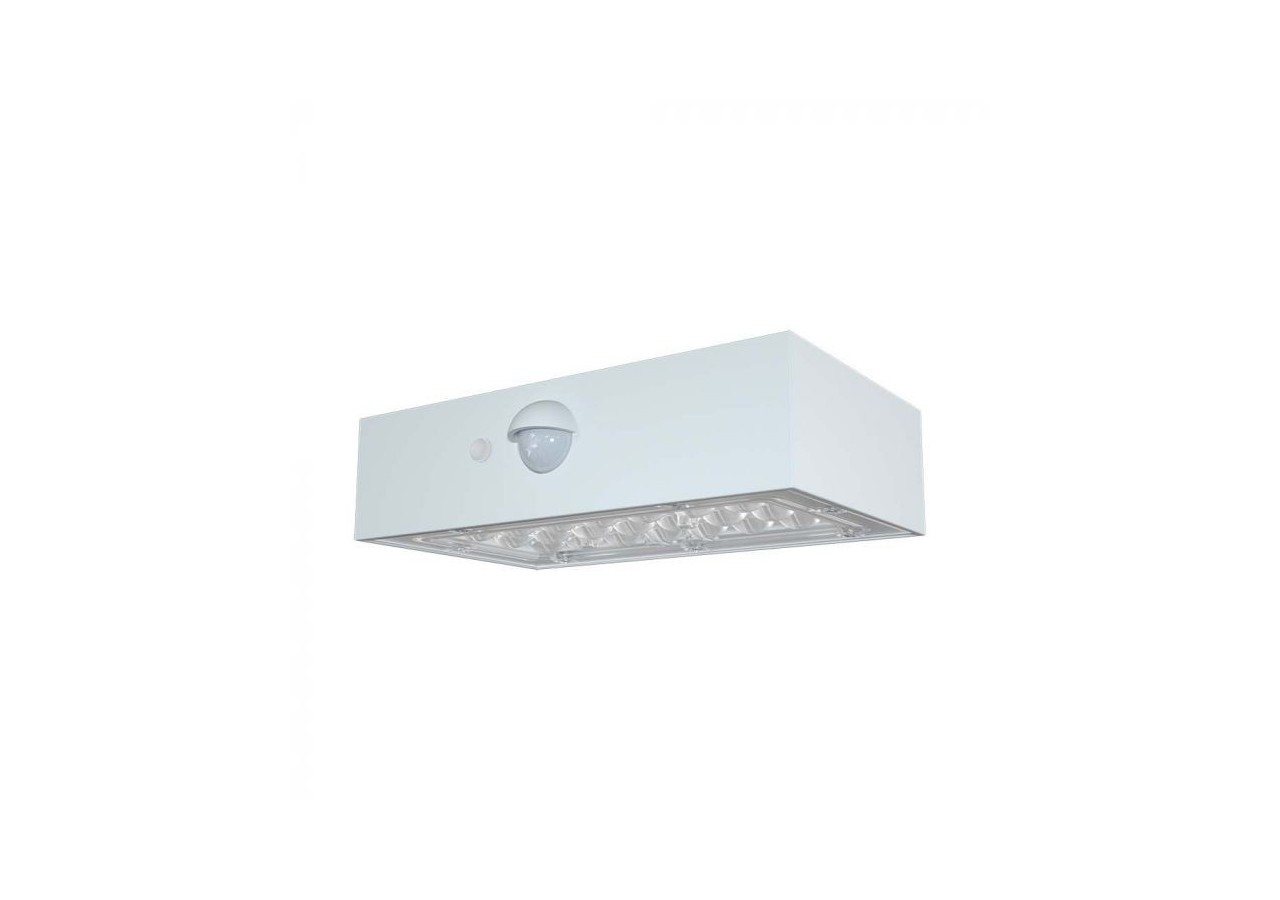 Vt-403 3w led solaire applique-brique 350lm batterie au lithium 3.7v 1200mah 4000k + 3000k blanc- 10306 - V-tac