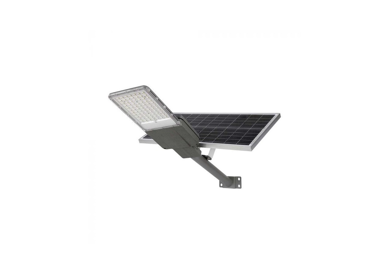 Vt-15200st a mené le réverbère solaire 6500k 3.2v 50ah lifepo4 puce bridgelux ip65- 10227 - V-tac
