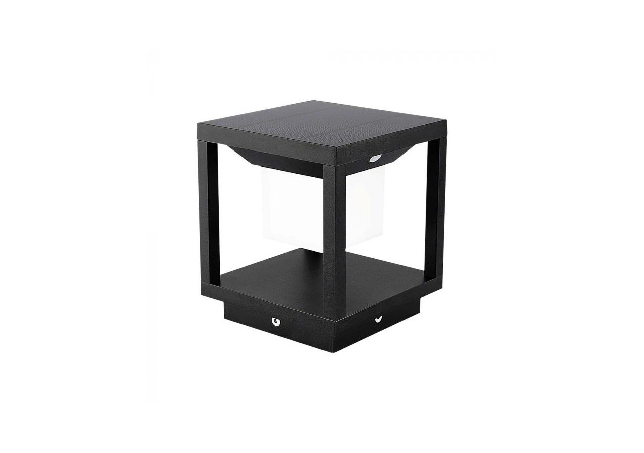 Pilier solaire LED Vt-11022, corps noir 3000k- 6805 - V-tac