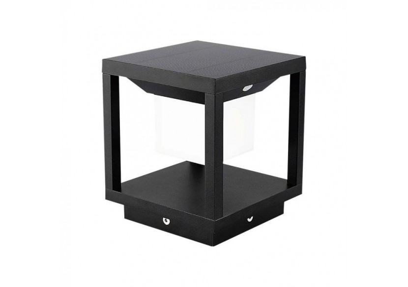 Pilier solaire LED Vt-11022, corps noir 3000k- 6805 - V-tac