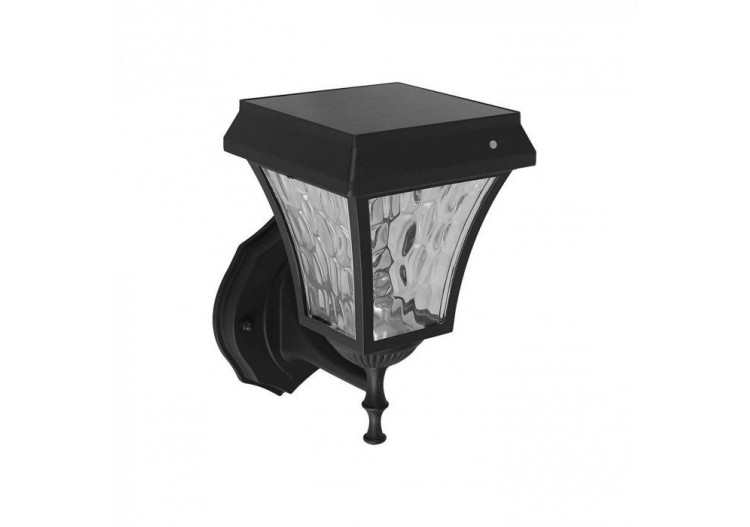 Vt-982 applique solaire led cct 3in1 corps noir mat- 2889 - V-tac