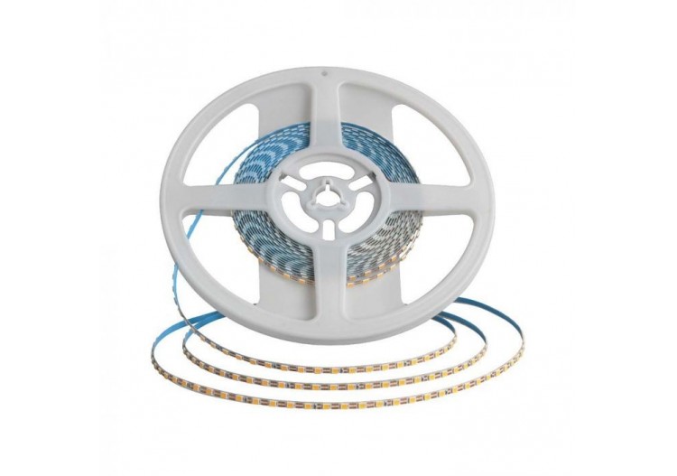 Vt-2835 120 8w bande lumineuse LED 4000k ip20 24v 3mm blanc double pcb- 23025 - V-tac