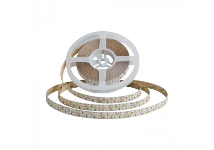 Vt-2835 240 21w bande lumineuse led 3en1 ip20 24v 15mm blanc double pcb(5m/rouleau)(prix par m)- 10554 - V-tac