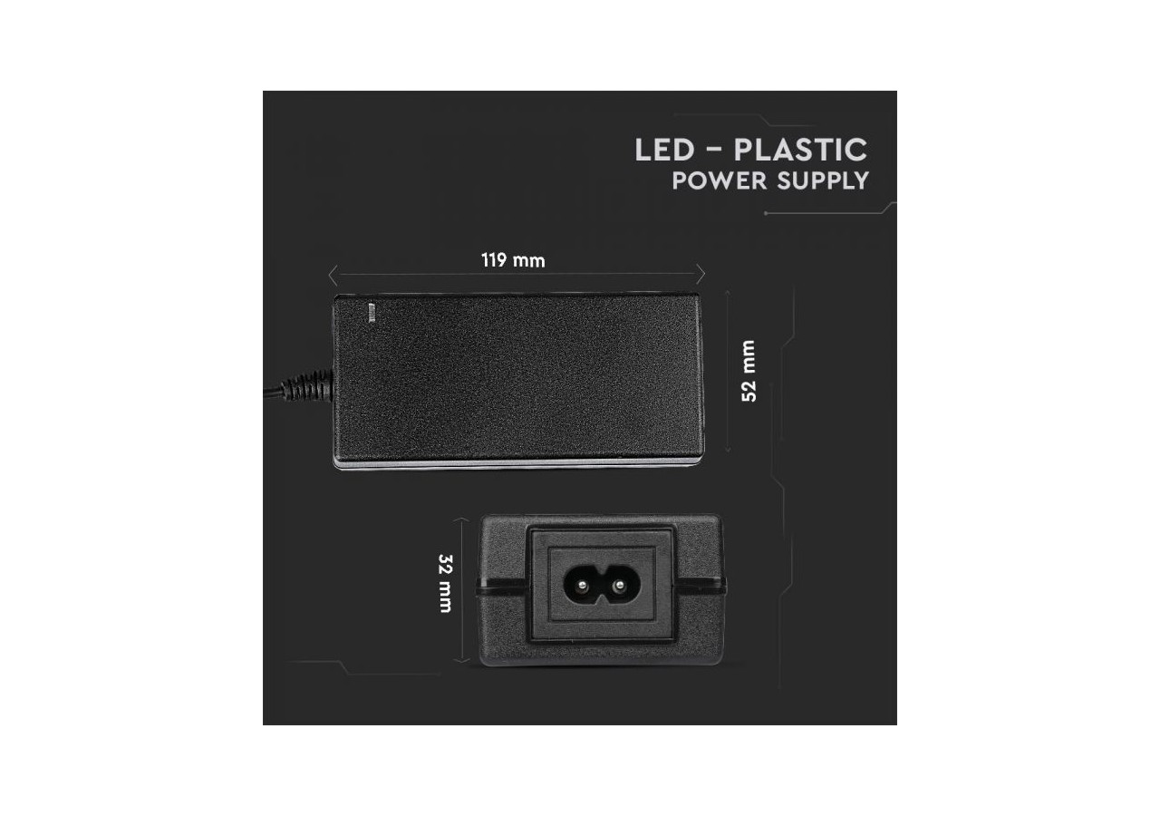 Alimentation LED Vt-23060 60w ip20- 3035 - V-tac