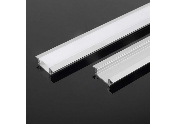 Vt-8156 kit de montage avec diffuseur pour bande led 2000x24,7x7mm- 10320 - V-tac