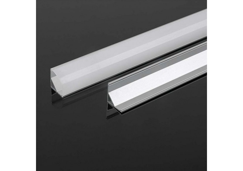 Vt-8158 kit de montage avec diffuseur pour bande led 2000x15.8mmx15.8mm- 10322 - V-tac Vt-8158 kit de montage avec diffuseur pour bande led 2000x15.8mmx15.8mm- 10322 - V-tac