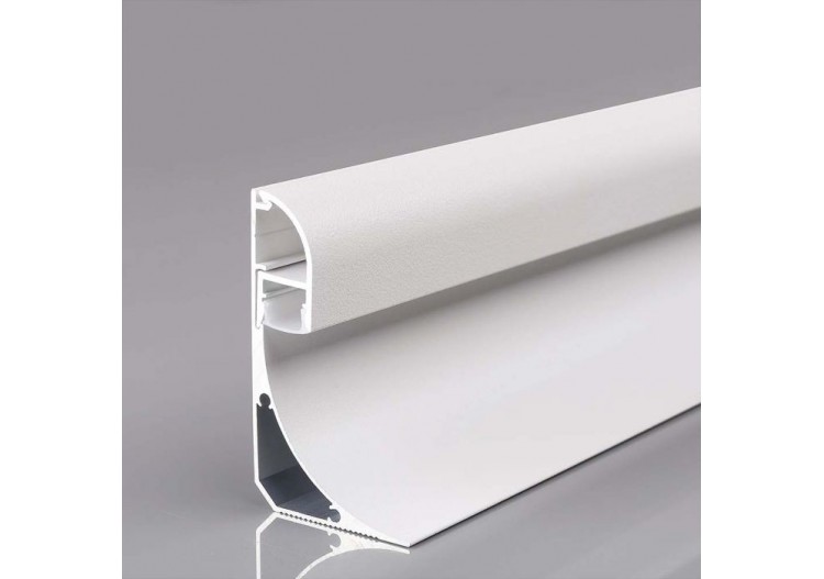 Vt-8208 kit de montage avec diffuseur pour bande de led 2000x60x36mm corps argent- 23180 - V-tac