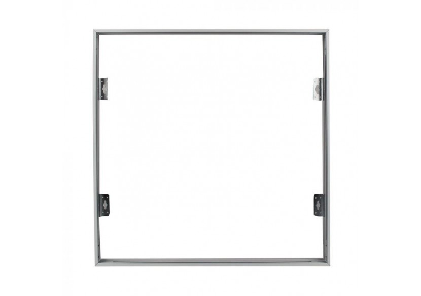 Cadre en aluminium(600x600mm)avec vis diy -blanc- 8156 - V-tac