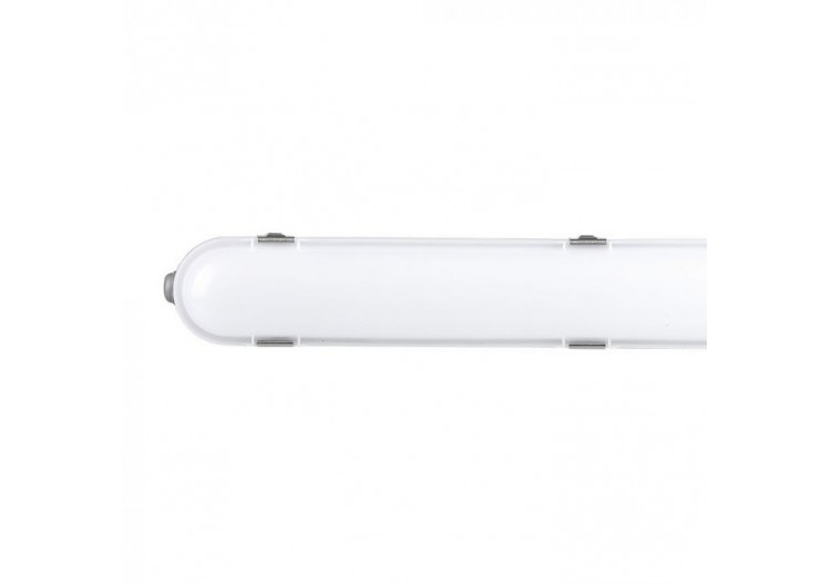Vt-120136 36w led raccord étanche 120cm puce samsung-couvercle laiteux+clips ss 6...- 20216 - V-tac