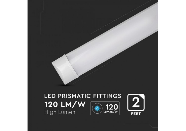 Vt-8-20 Raccord de gril LED 20w - Puce Samsung 60cm 6400k (120lm/w)- 664 - V-tac