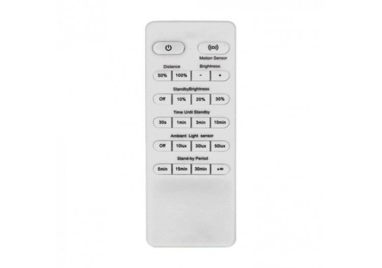 Contrôleur à distance pour les raccords de lattes à capteurs- 7814 - V-tac