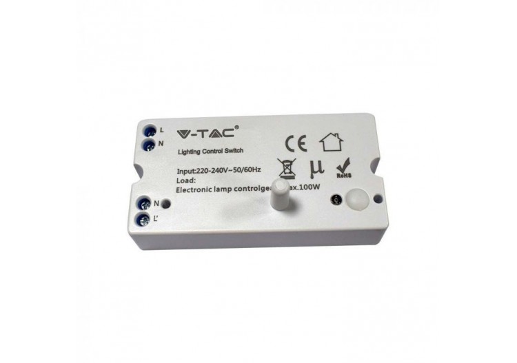 Capteur de micro-ondes pour raccord wp série m avec clips ss- 6622 - V-tac