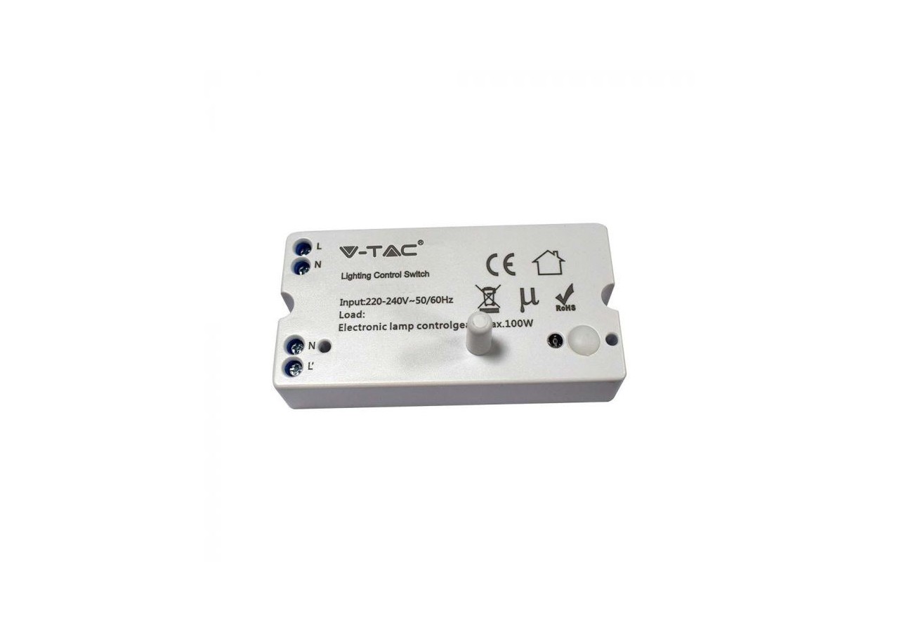 Capteur de micro-ondes pour raccord wp série m avec clips ss- 6622 - V-tac
