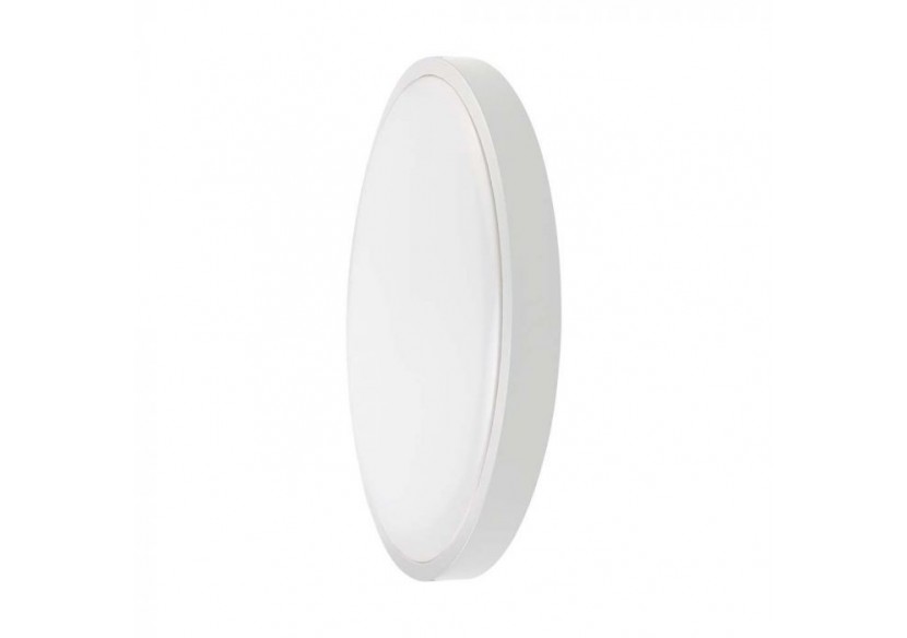 Vt-8630 36w plafonnier led 4000k cadre blanc rond ip44- 76221 - V-tac