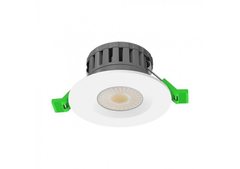 Vt-dl0508 5w/8w led downlight coupe-feu cct 4en1 à intensité variable- 7614 - V-tac