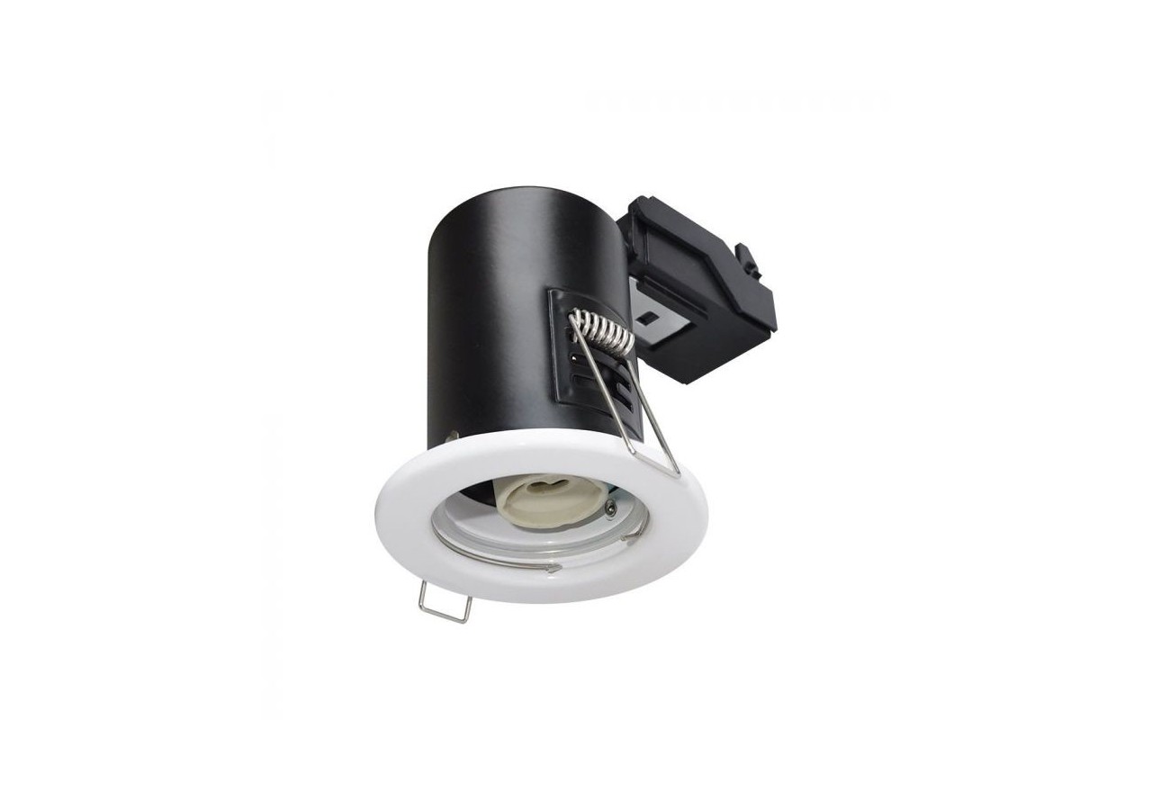 Vt-701 gu10 downlight fixe ignifugé ip20-blanc- 3681 - V-tac