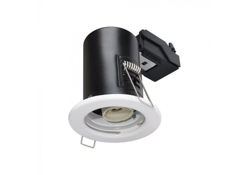 Vt-701 gu10 downlight fixe ignifugé ip20-blanc- 3681 - V-tac