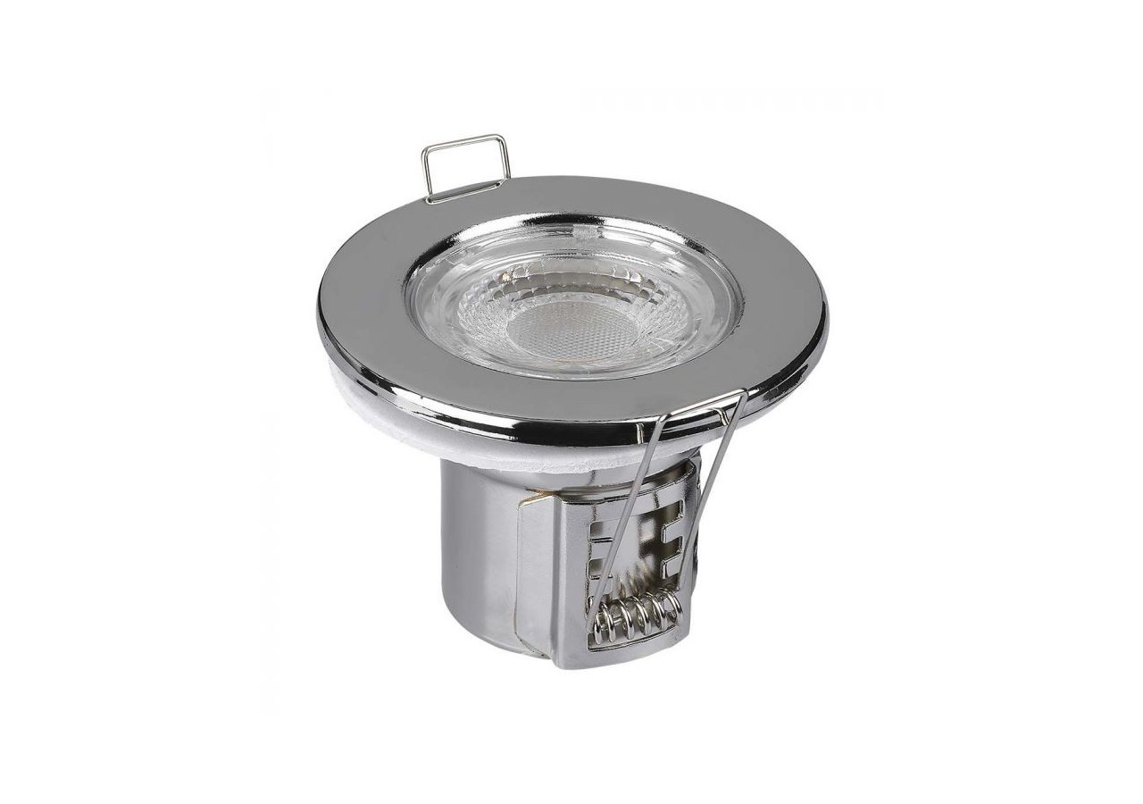 Vt-885 5w spot lumineux pour lampes à incandescence puce samsung 4000k chrome- 218176 - V-tac