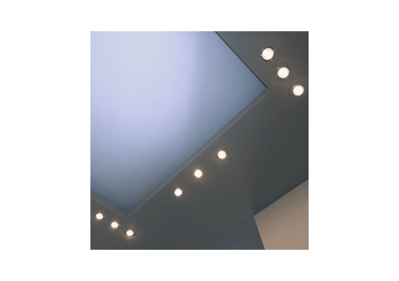 Downlight Vt-703 gu10 avec corps épais et serrure twist and lock-nickel- 8917 - V-tac