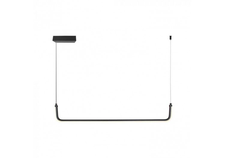 Vt-7769 12w led suspension design 4000k noir- 6939 - V-tac