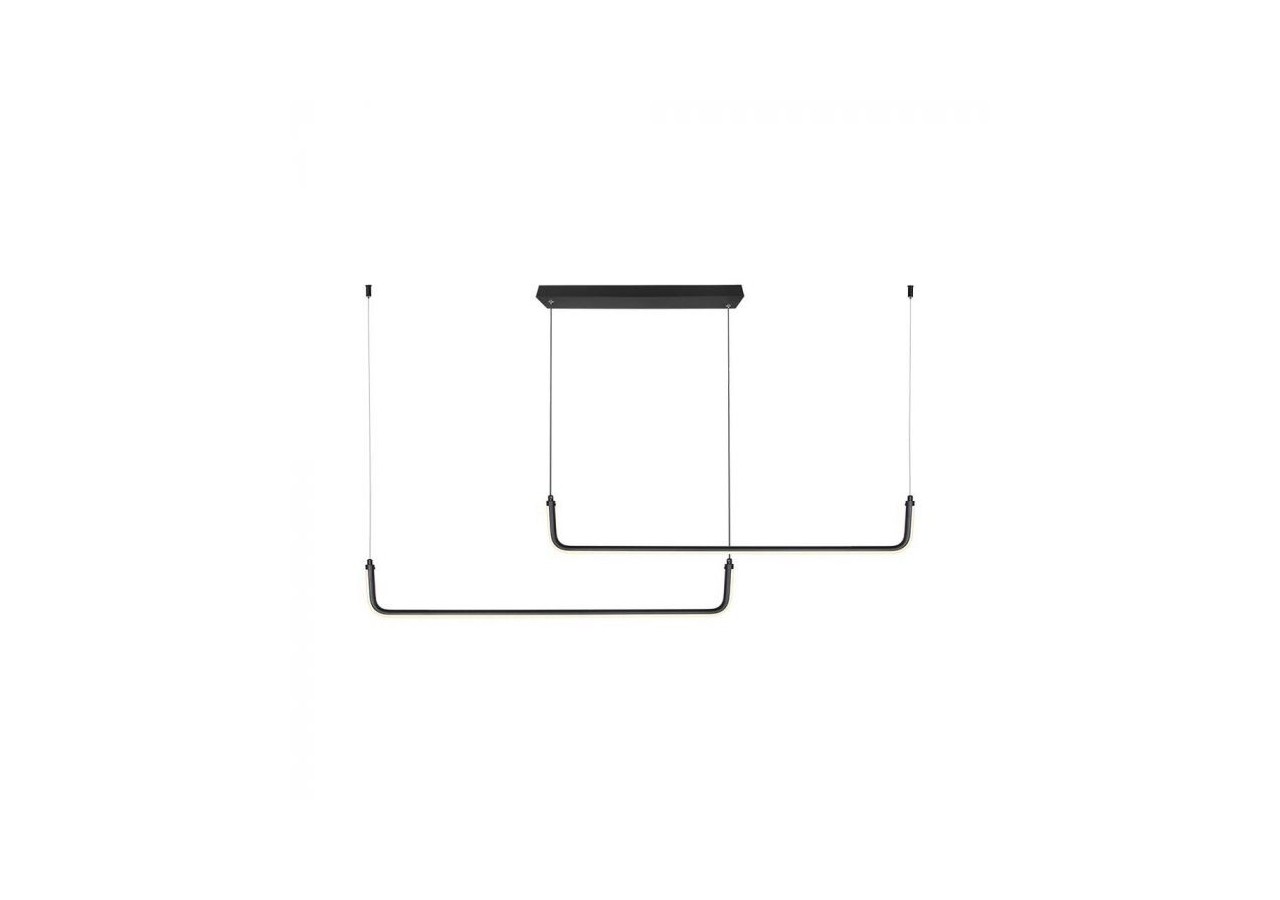 Vt-7770 24w led suspension design 4000k noir- 6941 - V-tac