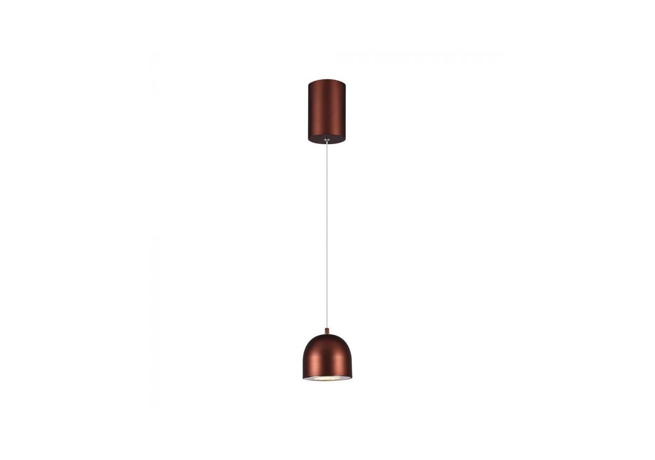 Vt-7795 lampe suspendue à led d:100 fil réglable et lumière tactile on/off 3000k corps marron- 7997 - V-tac