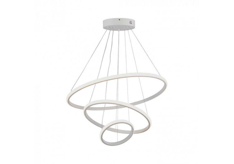 Lampe décorative suspendue led Vt-7816 d:600+d:400+d:200 corps blanc 3000k- 8018 - V-tac