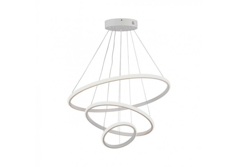 Lampe décorative suspendue led Vt-7816 d:600+d:400+d:200 corps blanc 3000k- 8018 - V-tac