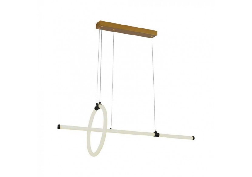 Vt-7818 lampe led décorative à suspendre l860xw300 3000k corps noir- 8022 - V-tac