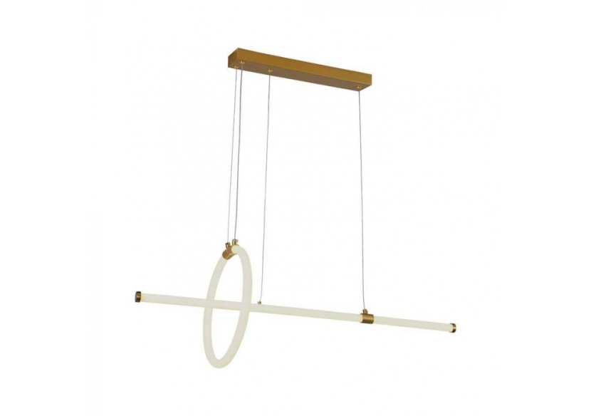 Vt-7818 lampe led décorative à suspension l860xw300 3000k peinture corps or- 8023 - V-tac